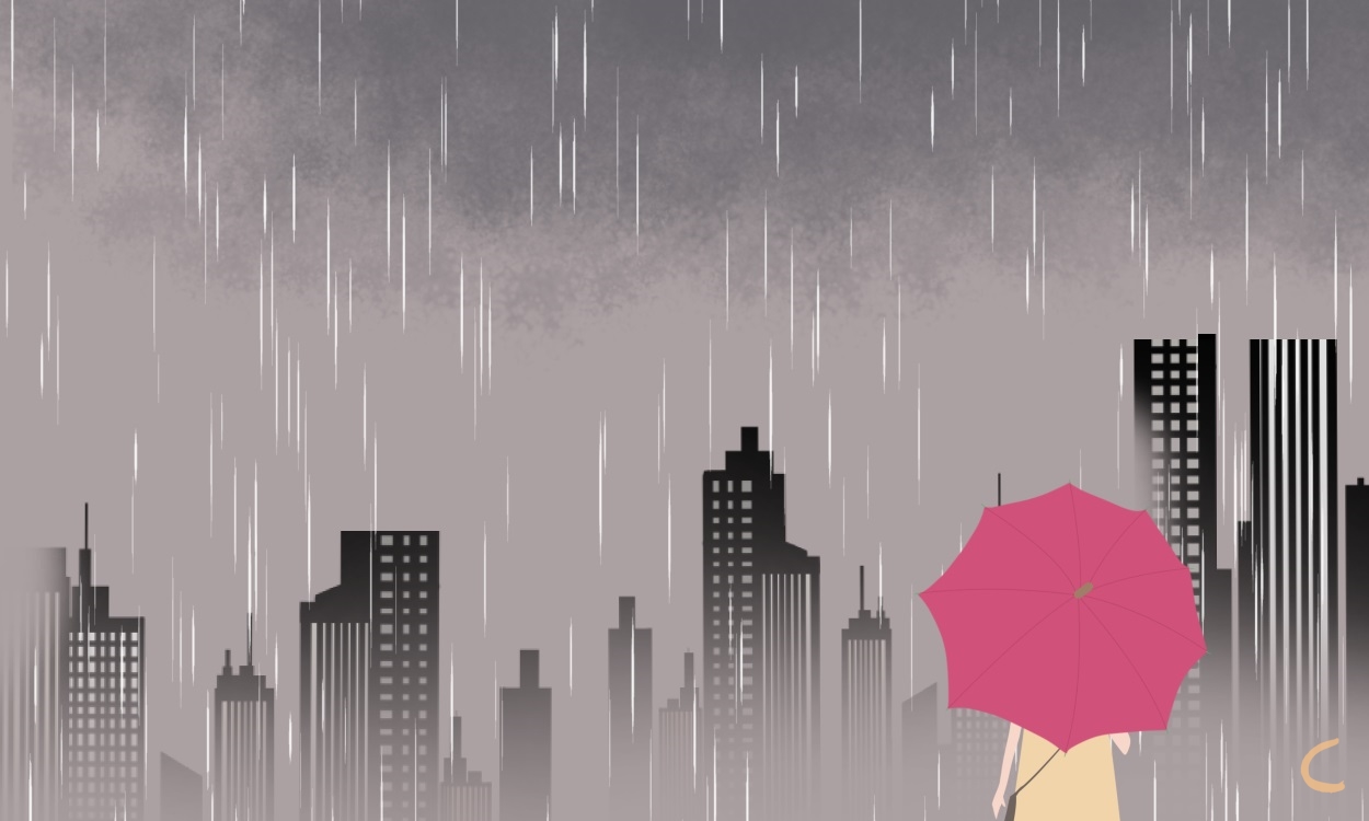 下雨天朋友圈文案(120句)